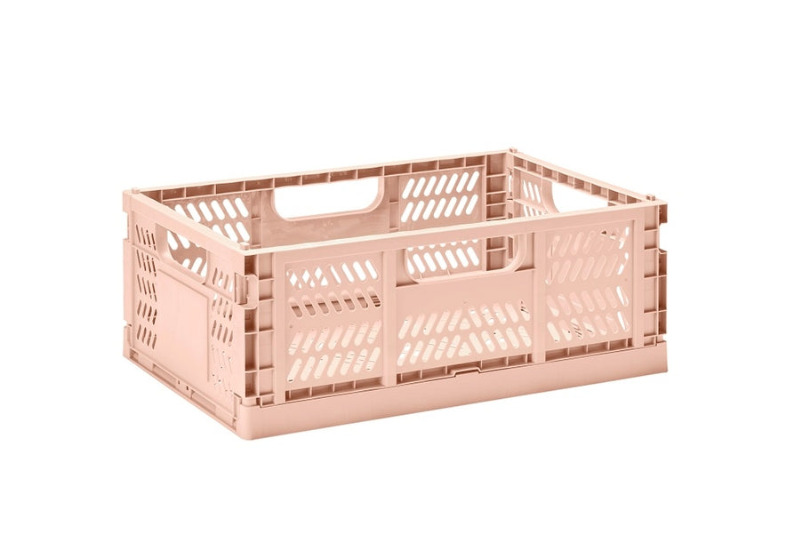 Modern Folding Crate - Multiple Colors
