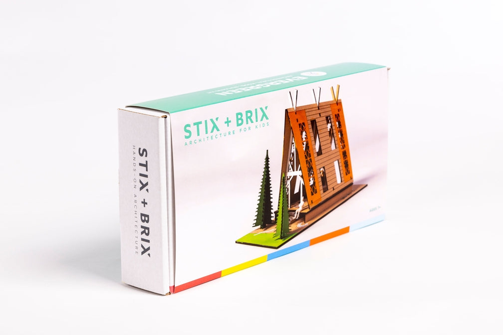 Evergreen Cabin Architecture Model Making Kit