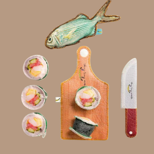 Teeny Tiny Market Sushi Pretend Play Food Set
