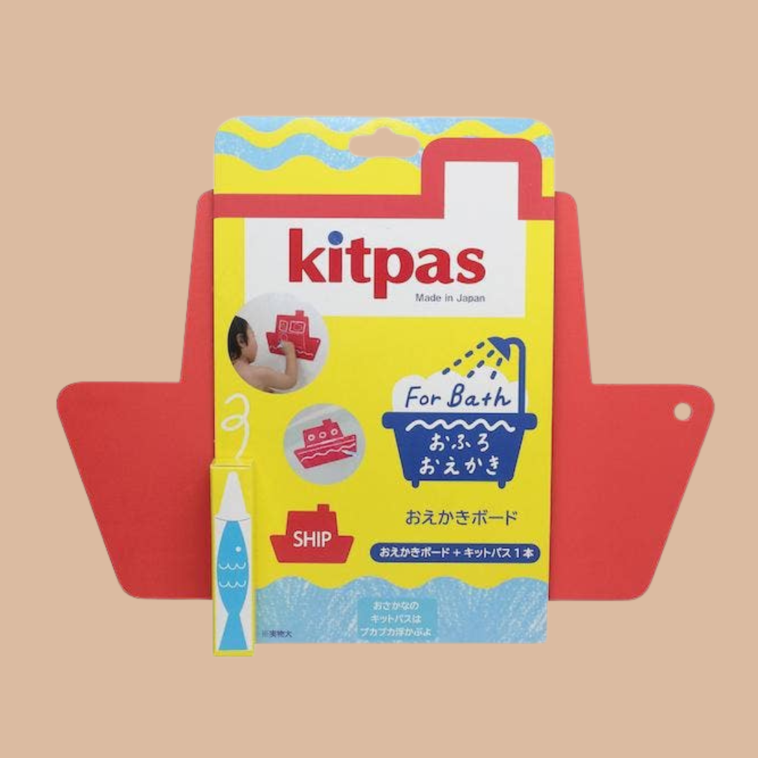 Kitpas Bath Crayon Drawing Board Set - Ship