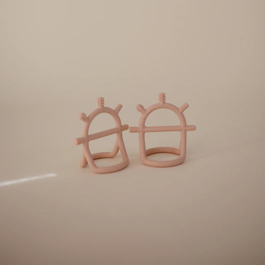 No-Drop Sensory Teether - Blush