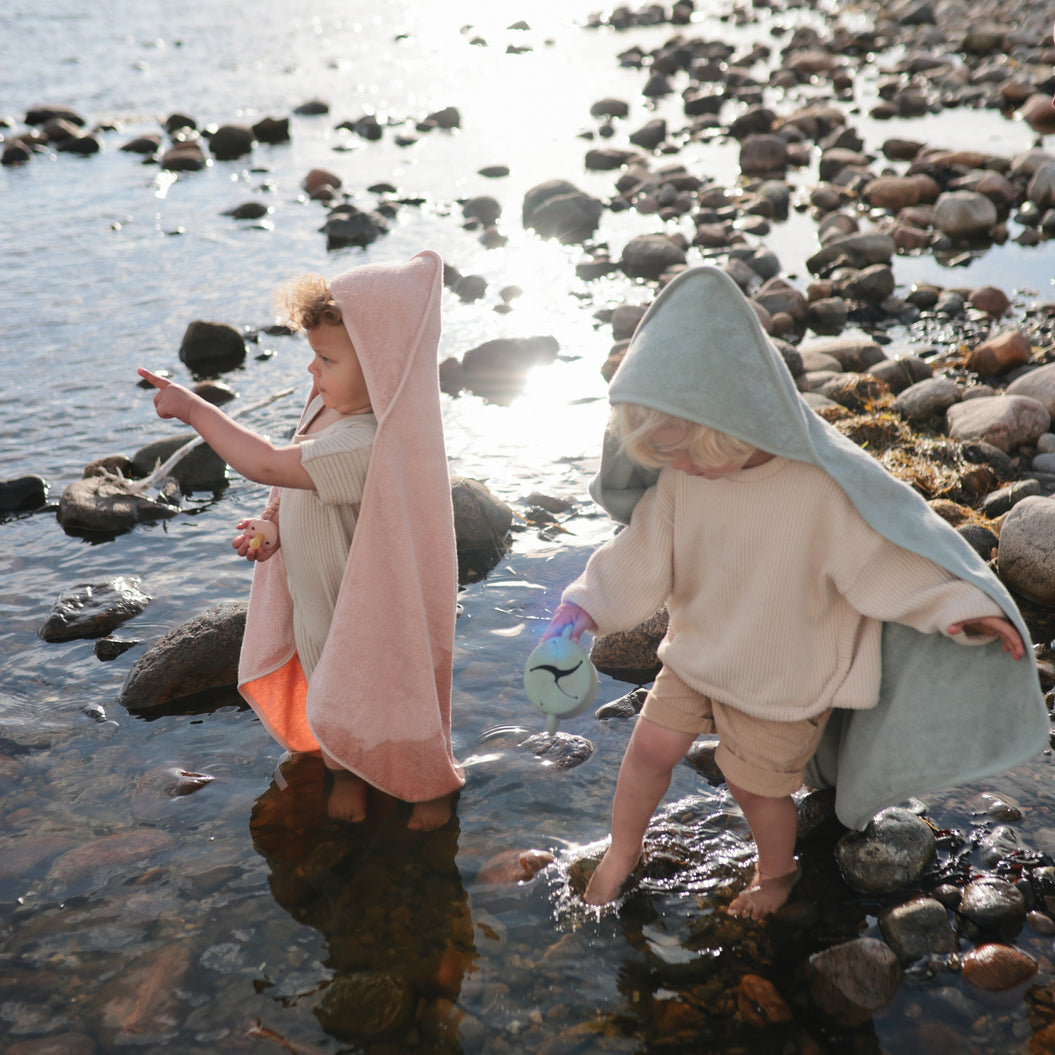 Mushie Baby Organic Cotton Hooded Towel