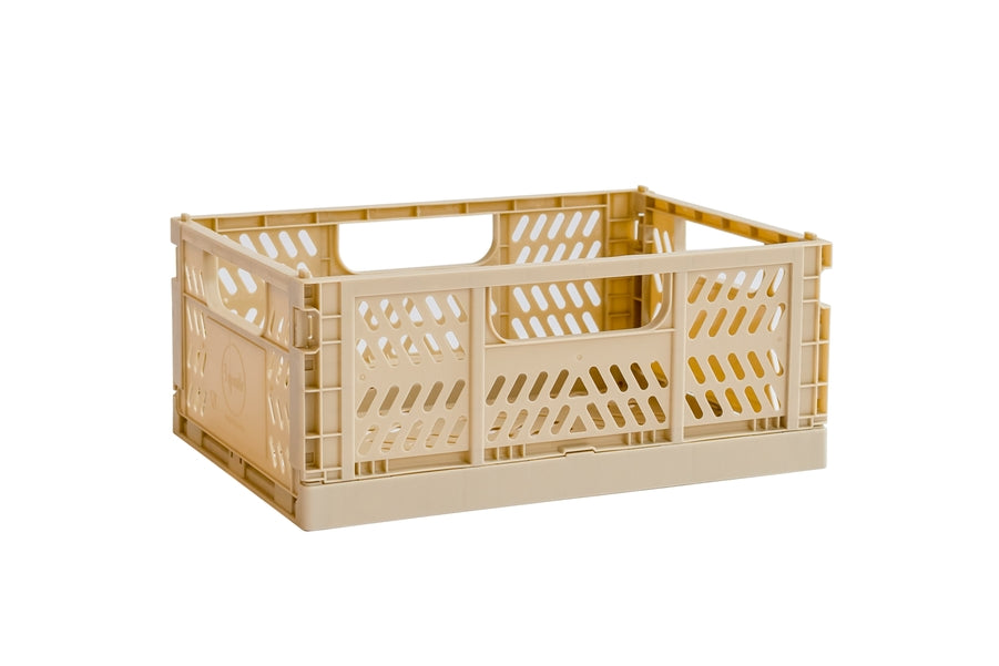 Modern Folding Crate - Multiple Colors