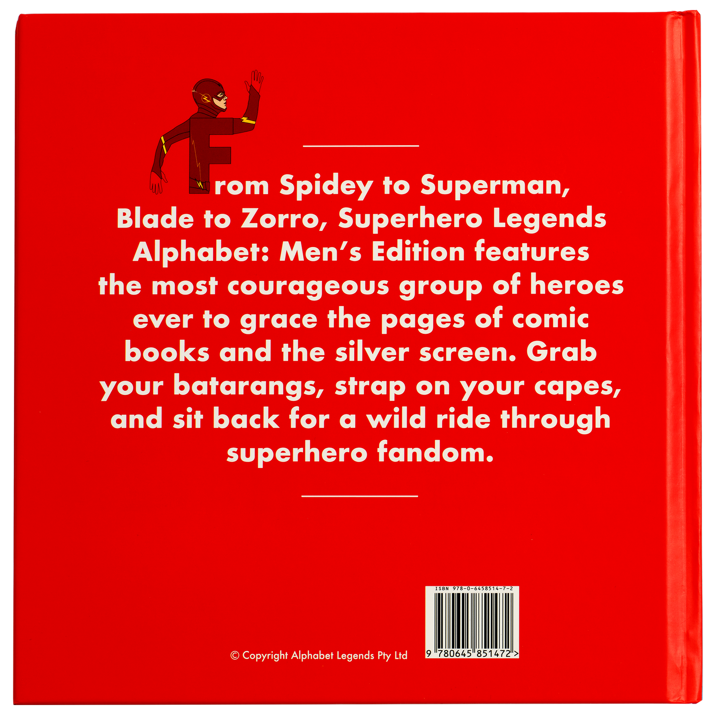 Superhero Legends Alphabet Book