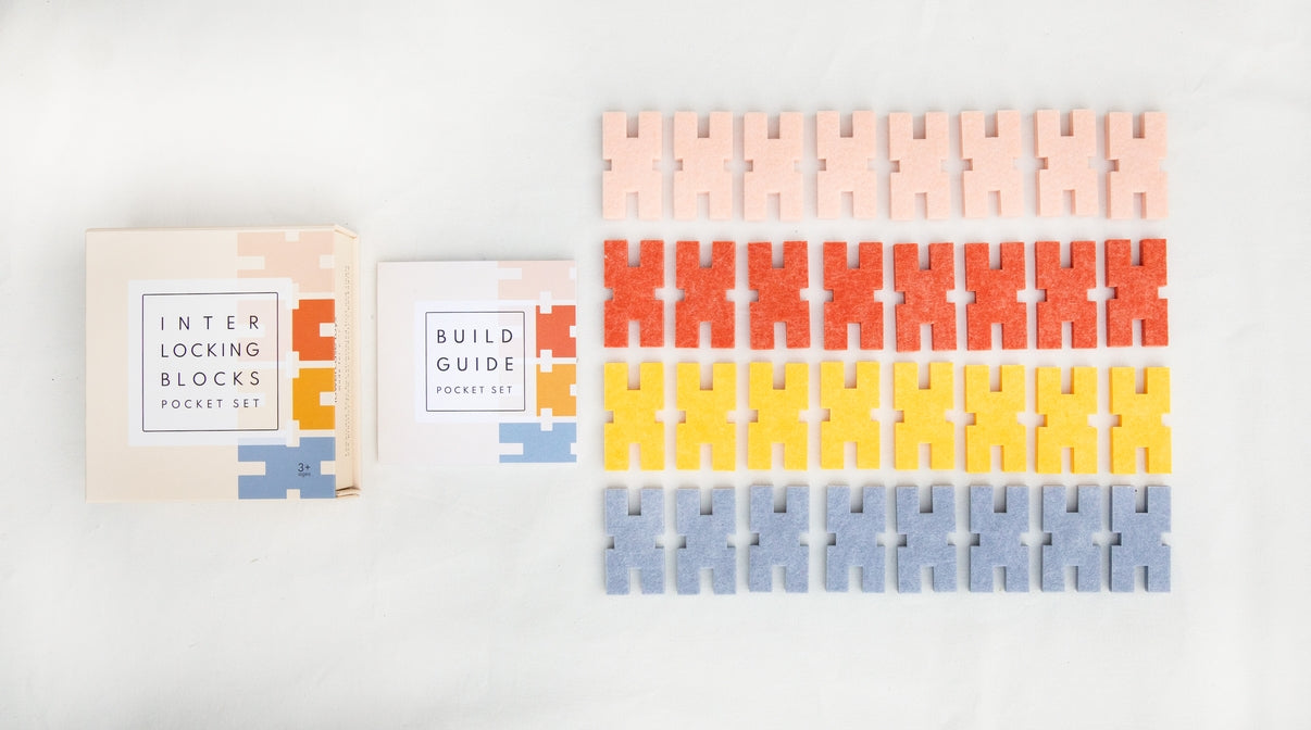 Interlocking Blocks - Pocket Set