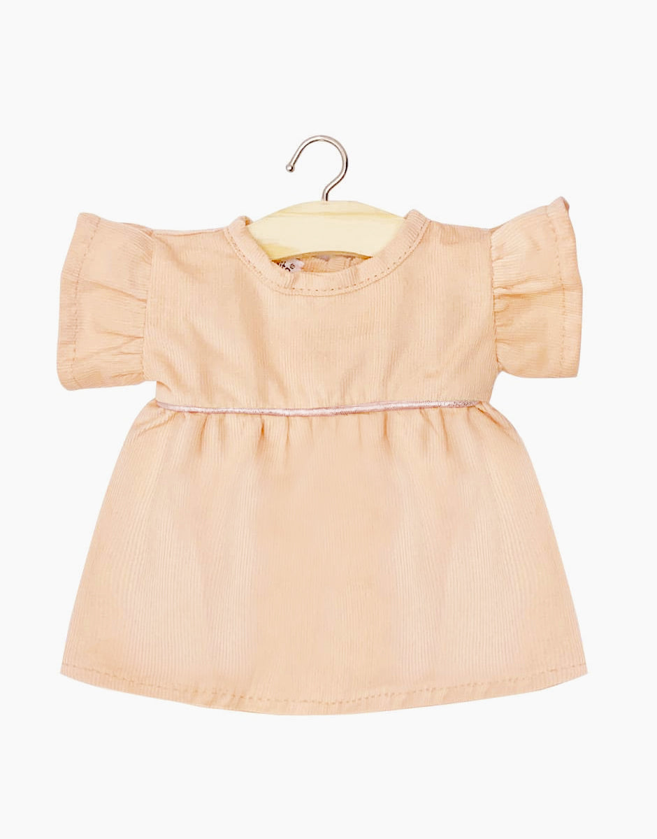 Minikane Daisy Dress and Headband in Salmon Milleraies