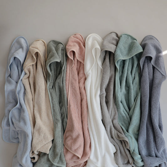 Mushie Baby Organic Cotton Hooded Towel
