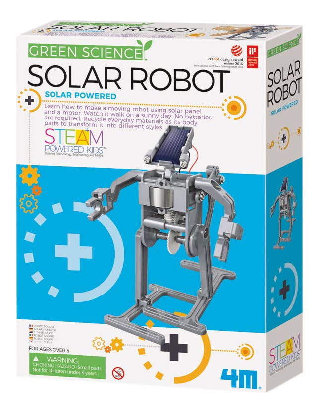 4M Solar Robot DIY STEM Science Project