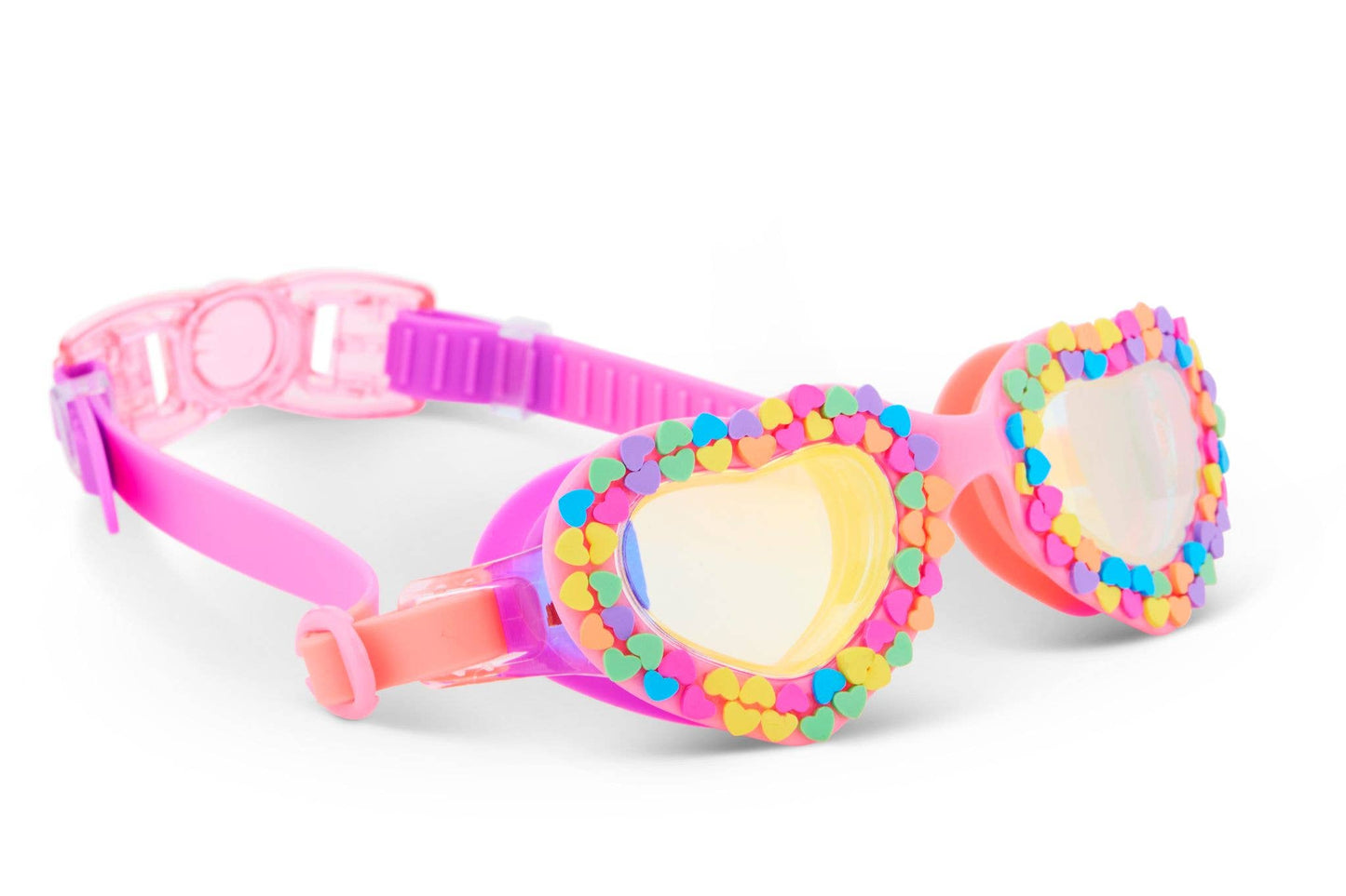 Candy Heart Kids Swim Goggles - Back Clip