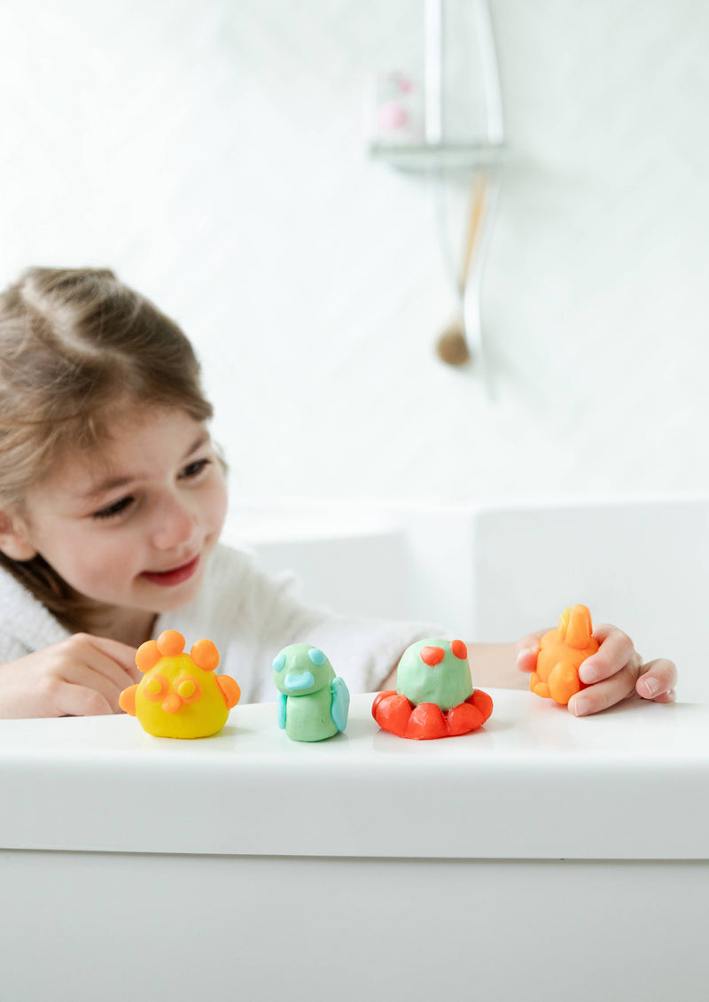 Pataploof Soap Dough Cleansing Modeling Clay in Yellow & Orange