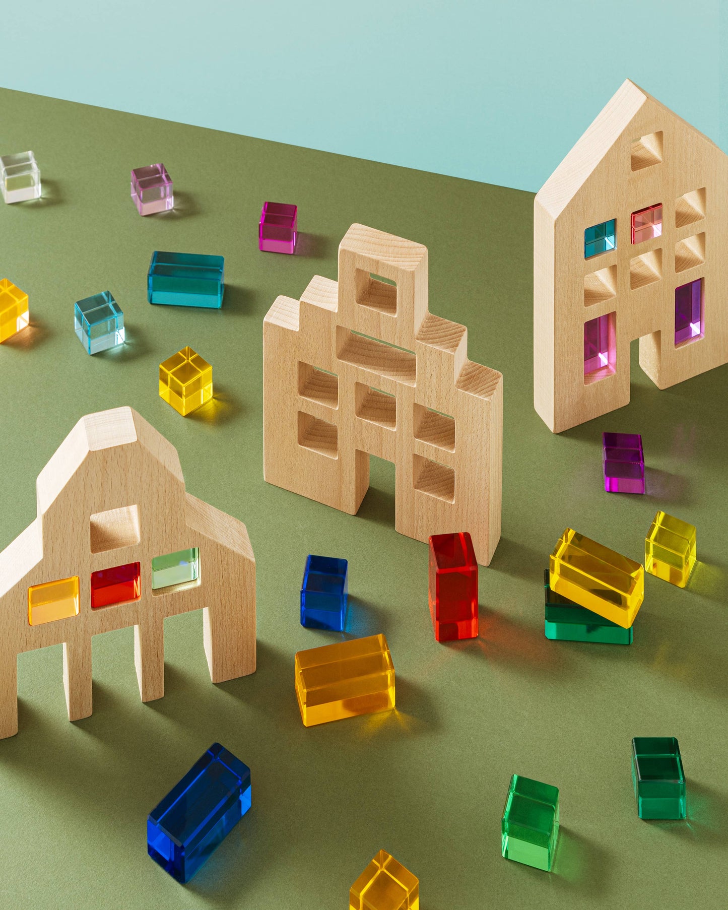 Riley City Blocks & Gems Set