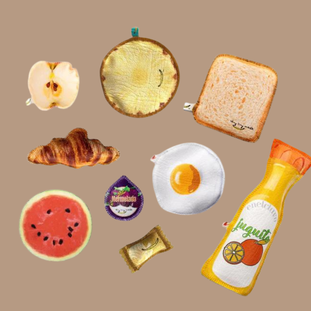Teeny Tiny Market Breakfast Pretend Food Playset