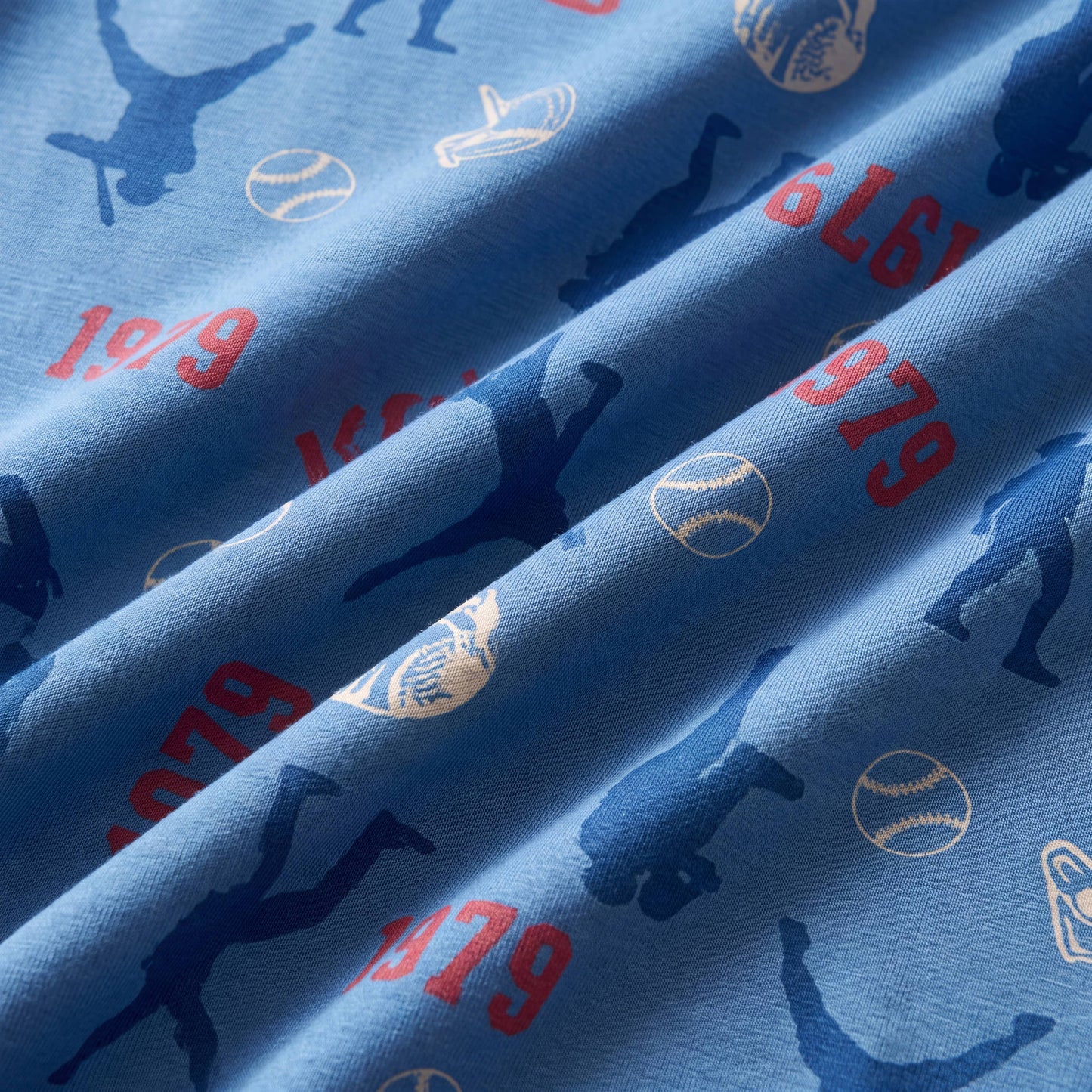 Bamboo Long Sleeve Pajama Set for Kids Home Run: Homerun / 2XL(8Y)