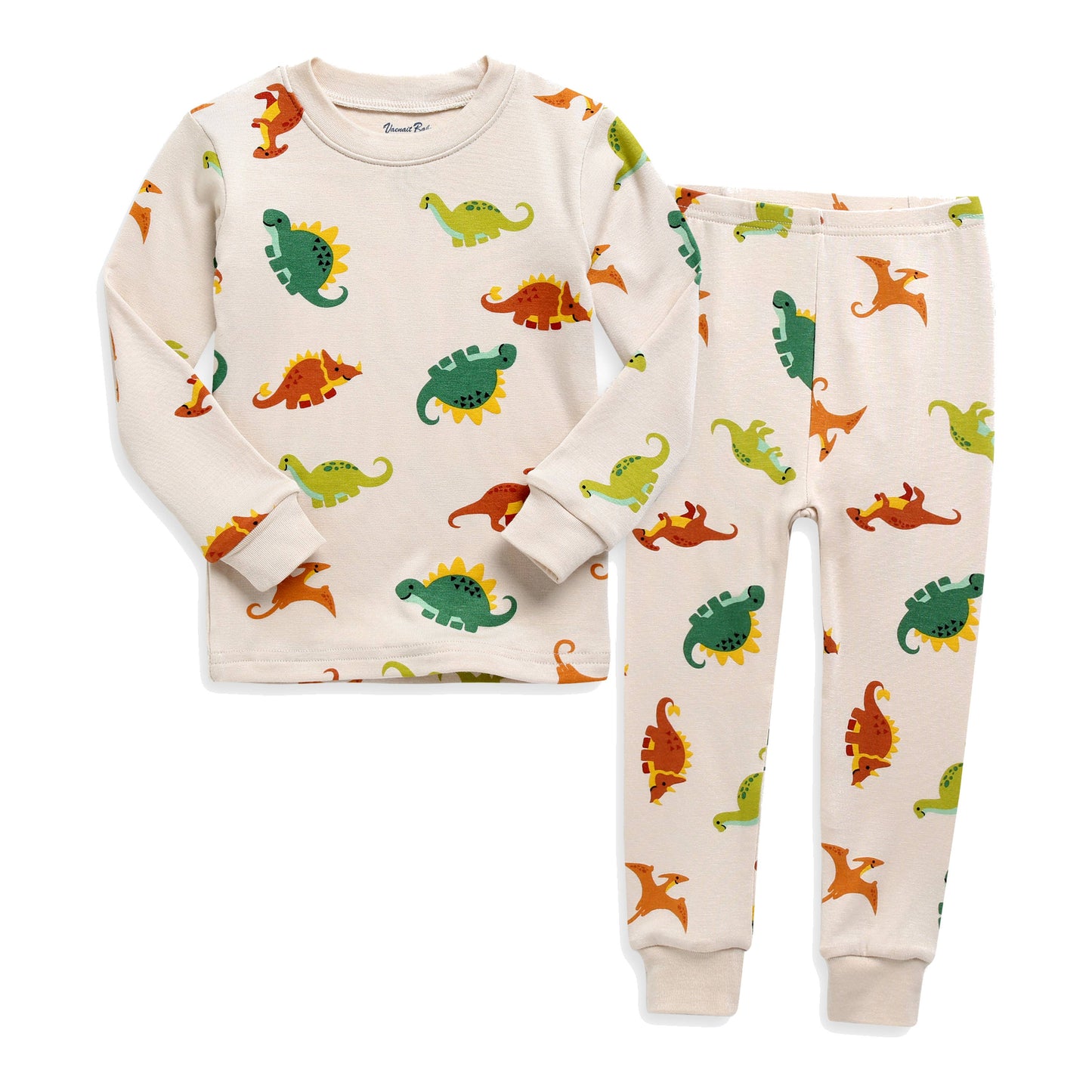 Modal Boys Girls Green amazon Long Sleeve PJs Lounge: Jurassic / 2XL(8Y)
