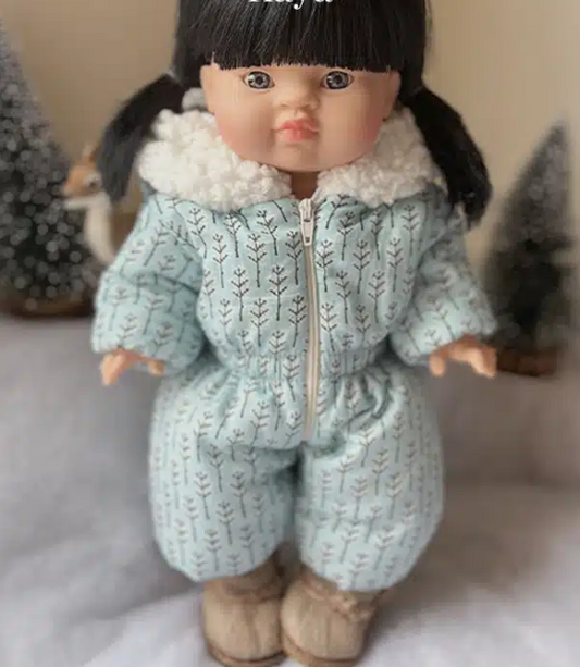 Minikane Gigi Snowsuit in Snowy Trees