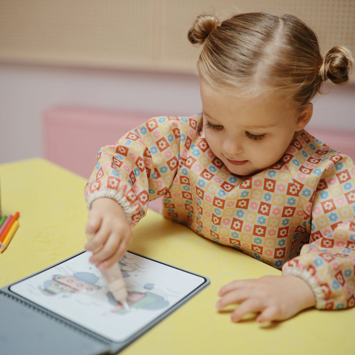 Vehicles Reusable Water Color Pad