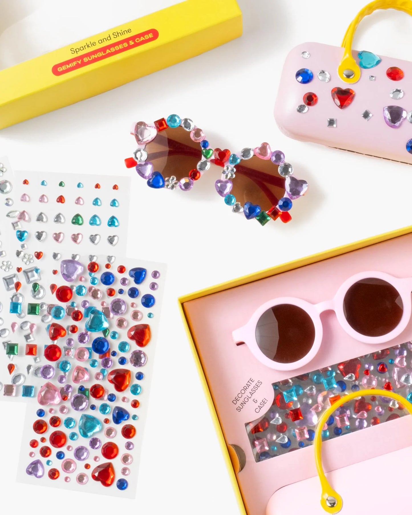 Sparkle and Shine Gemify Sunglasses and Case Kit