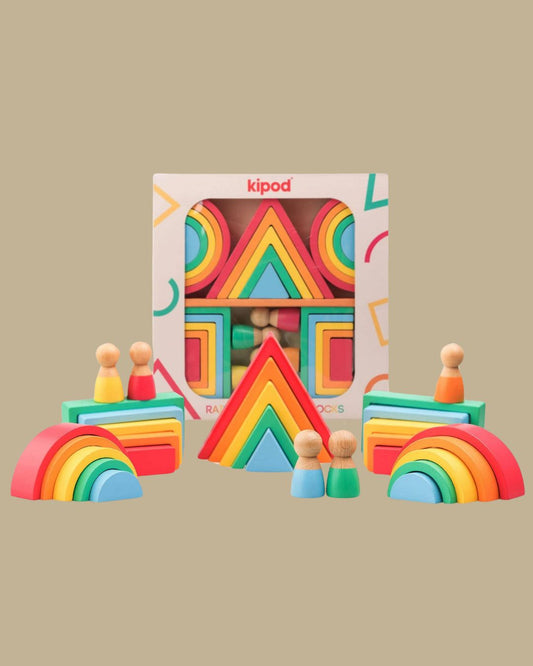 Montessori Rainbow Blocks