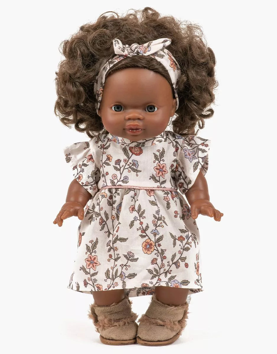 Minikane Daisy Dress & Headband for Dolls in Gisèle