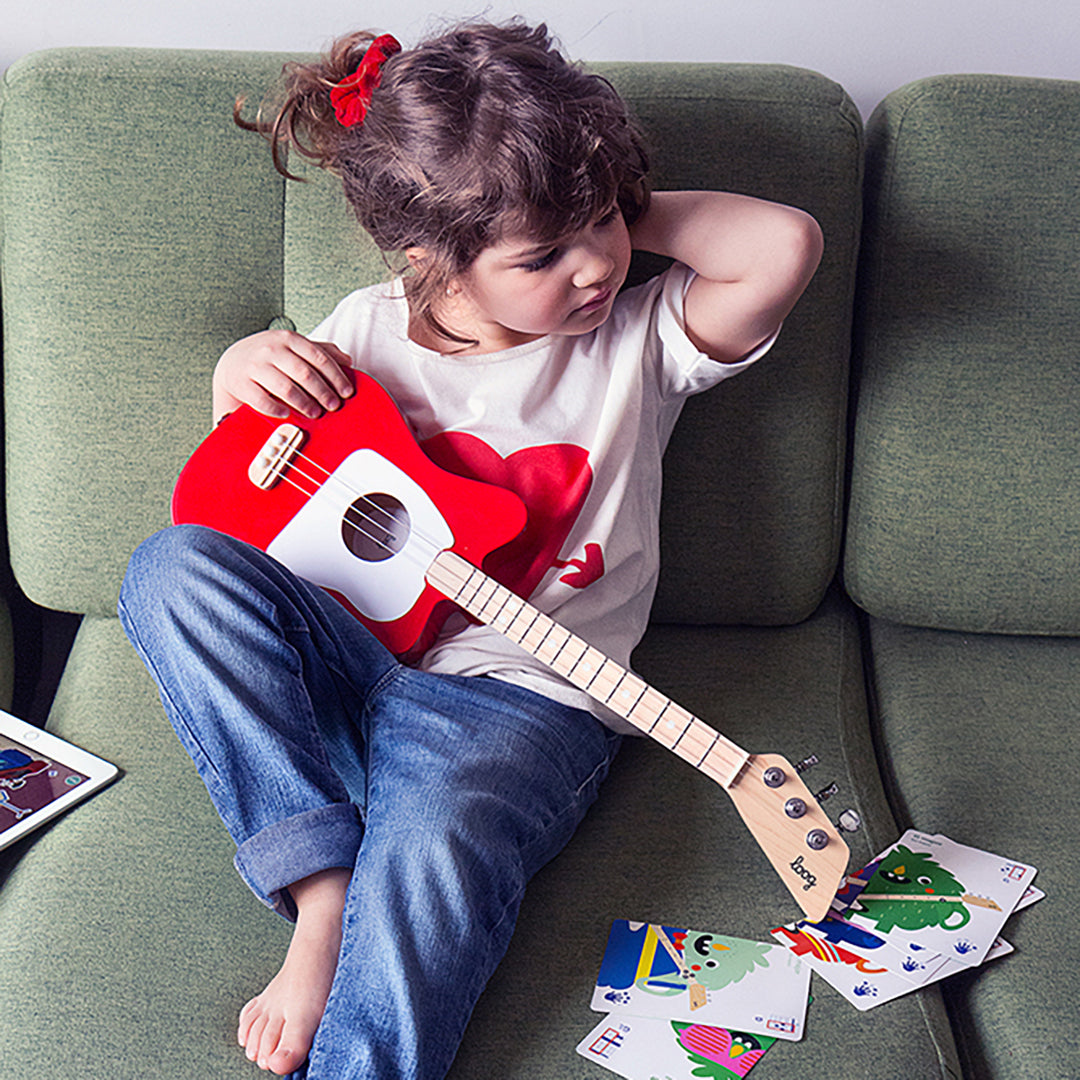 Loog Guitar - Mini Acoustic Guitar for Ages 3+