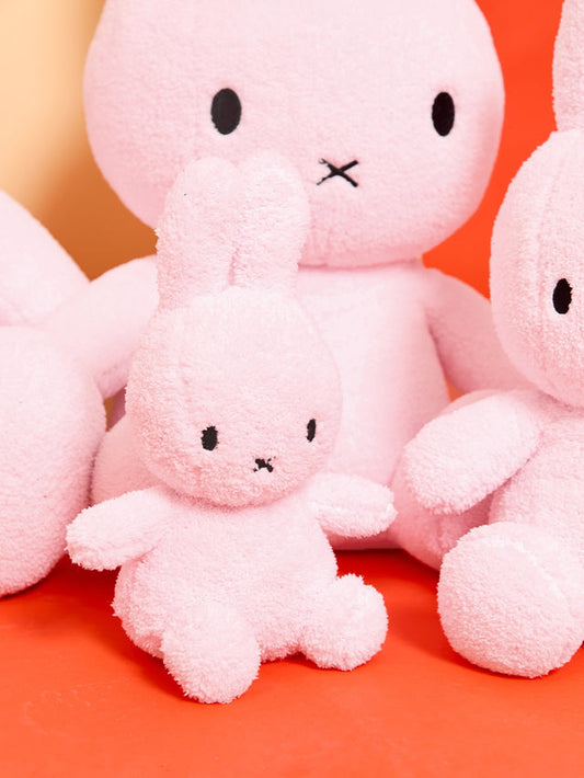 Bon Ton Toys x Miffy Sitting Teddy, Pink, 9 Inches
