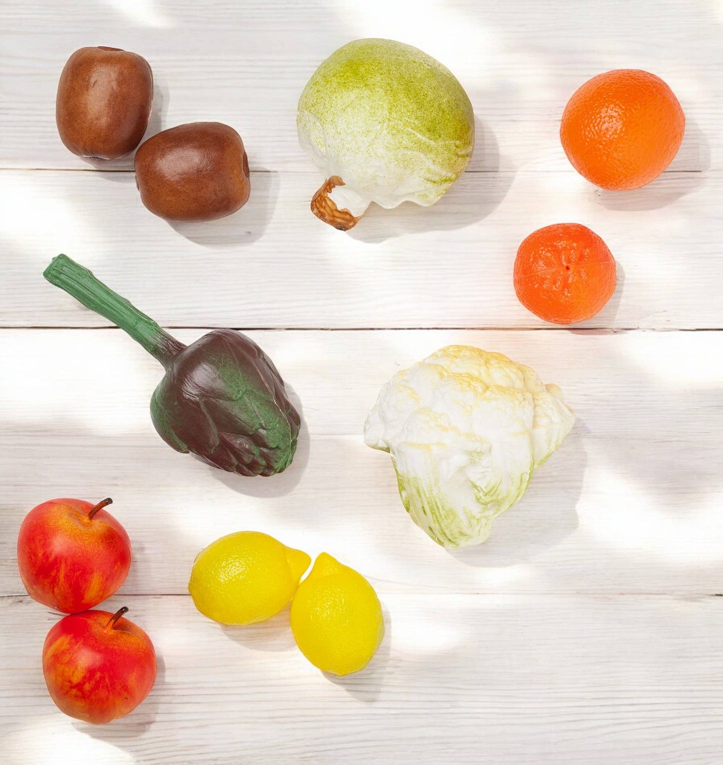 Pretend Play 11 pc. Life-size Winter Fruits & Veggies Set