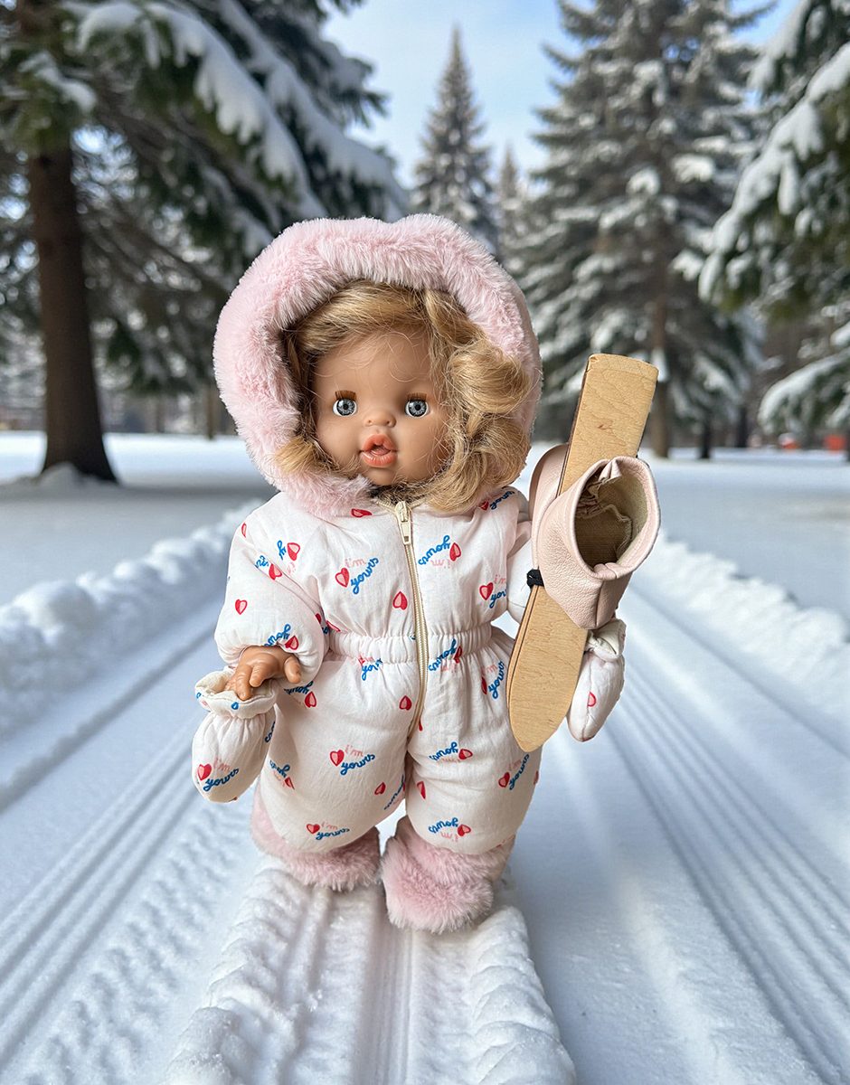 Minikane Gigi Snowsuit in 'I'm Yours'