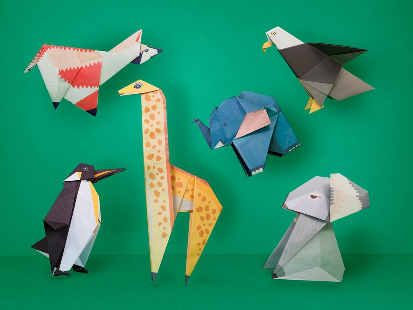 BEO 1 pièce 3D Origami Animal Kit Bricolage, Main Bricolage Modèle