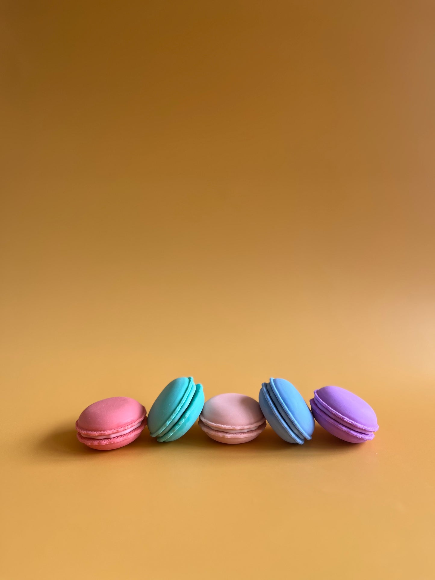Le Macaron Patisserie Erasers, Set of 5