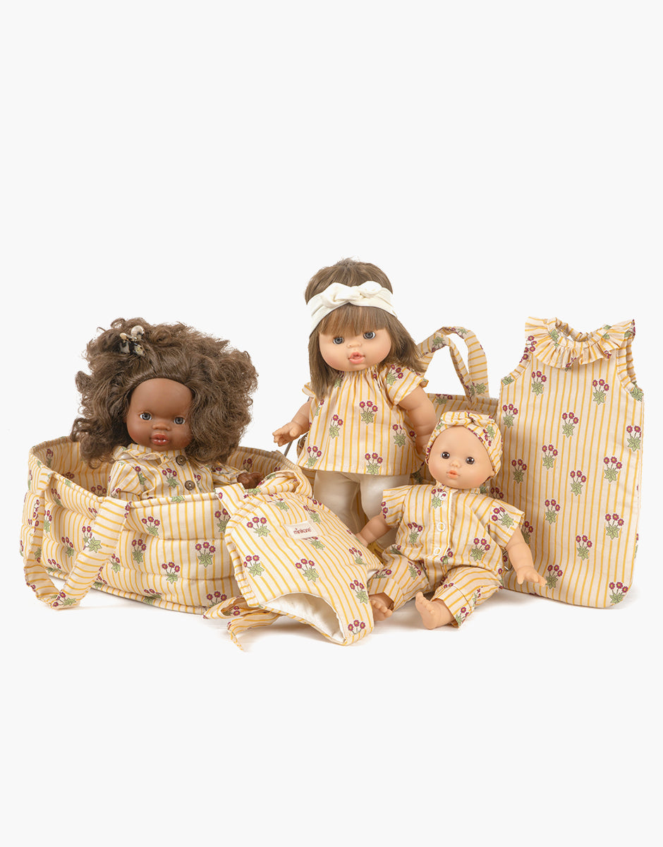 Minikane Doll Diaper Bag in Pâquerettes/Daisies