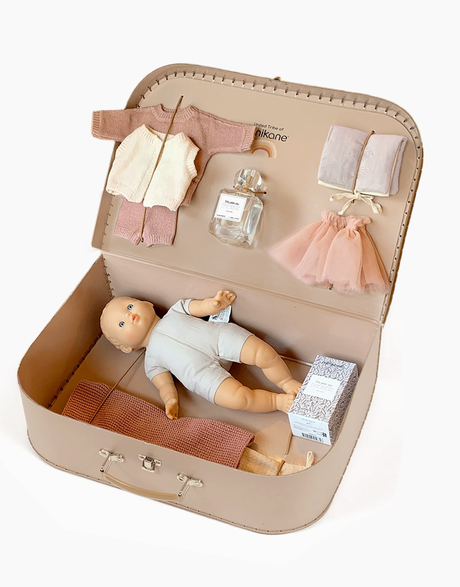 Minikane Baby "Birth Kit" Suitcase - Alice