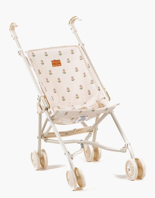 Minikane x Emile et Ida Doll Stroller in Fleurs Douces