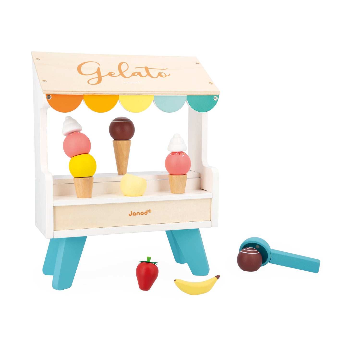 Janod Ice Cream Stand Toy