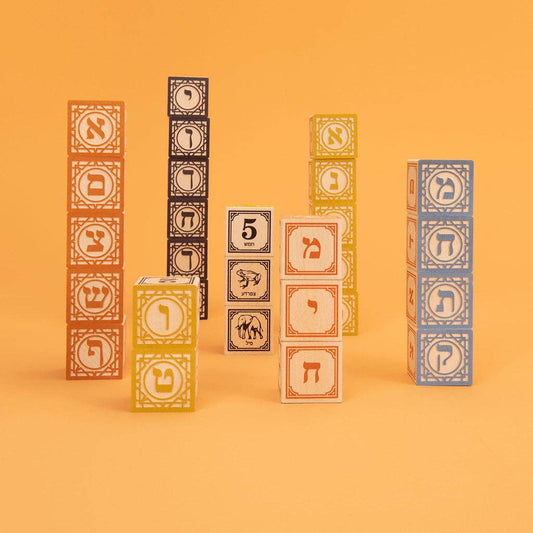 Uncle Goose Hebrew Blocks