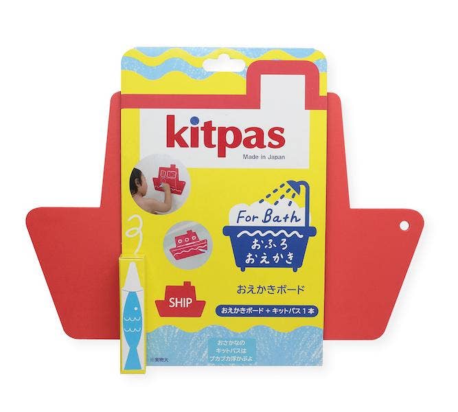 Kitpas Bath Crayon Drawing Board Set - Ship